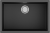 Omoikiri Yamakawa 75T-U/I-BL, мойка, гранит, черный Детальное фото товара: Omoikiri Yamakawa 75T-U/I-BL, мойка, гранит, черный