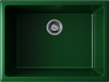 Фото товара: Omoikiri Okinoshima 61-U/I-RG Glossy, мойка, керамика, royal green
