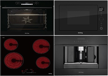 Фото товара: KORTING HK 63500 B + OKB 6820 EN + KMI 825 TGN + KCM 9200 BG