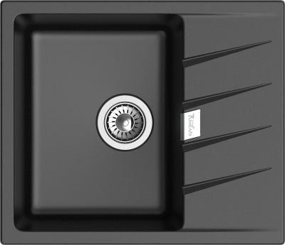 Rivelato RAUM RM-58 nero, мойка, гранит, черный