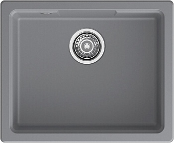 Фото товара: GranFest URBAN 4555, мойка, гранит, темно-серый