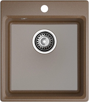Фото товара: GranFest LEVEL GF-LV-420, мойка, мрамор, терракот