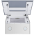 Maunfeld MERSEY 60 Inox Glass white Детальное фото товара: Maunfeld MERSEY 60 Inox Glass white