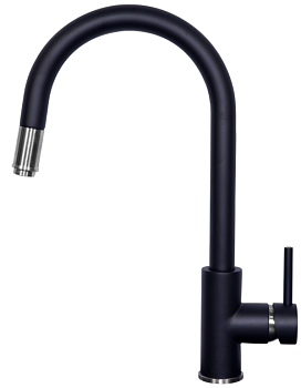 Фото товара: Zigmund & Shtain ZS 1700, смеситель, черный базальт