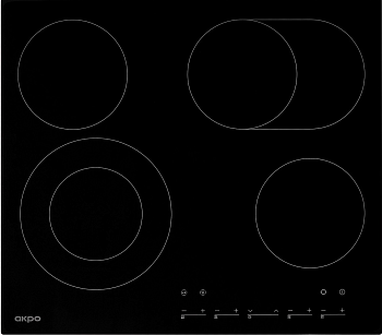 Фото товара: AKPO PKA 609215K BL стеклокерамическая поверхность