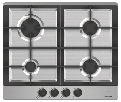 Фото товара: Brandt BPE6404X газовая поверхность