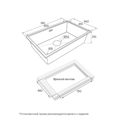 Схема встраивания
