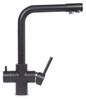 Ecoshtein ES 0400, смеситель, гранит, антрацит