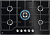 Фото товара: Electrolux KGG75362K газовая поверхность