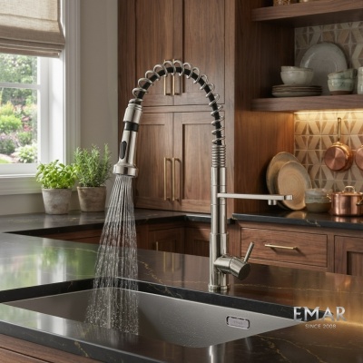 Детальное фото товара: Emar ECB 7021, смеситель, сатин