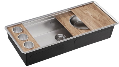 Emar EMB-111 Satin, мойка, нержавеющая сталь PVD, сатин