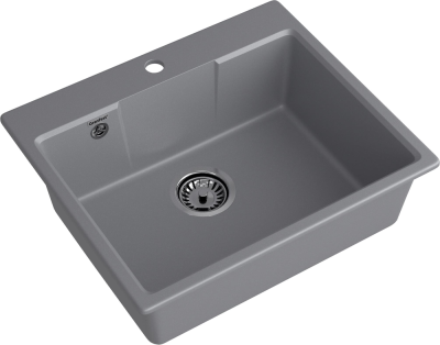 GranFest URBAN GF-UR-658, мойка, гранит, темно-серый Детальное фото товара: GranFest URBAN GF-UR-658, мойка, гранит, темно-серый