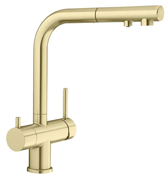 Фото товара: Blanco Fontas-S II, смеситель, satin gold