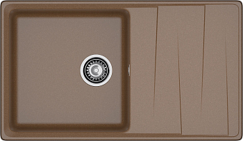 Фото товара: GranFest LEVEL GF-LV-860L, мойка, мрамор, терракот