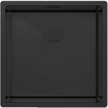 Фото товара: Paulmark NEXT 44 UNI, мойка, нержавеющая сталь, матовый черный