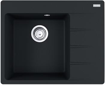 Фото товара: Franke CNG 611/211-62 TL, мойка, гранит, черный матовый, чаша слева