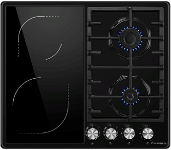 Фото товара: Maunfeld EEHE.642VC.3CB/KG комбинированная поверхность