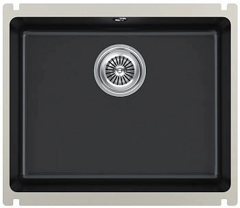 Фото товара: KUCHENSTERN SUBKERAM 60, мойка, керамика, керамический черный