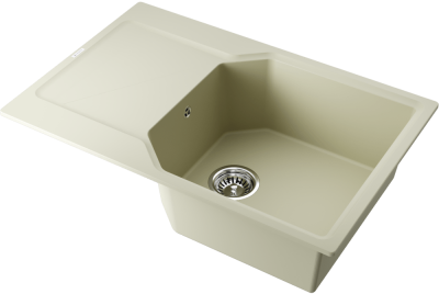 Детальное фото товара: Omoikiri Yonaka 78-LB-BE, мойка, гранит, ваниль