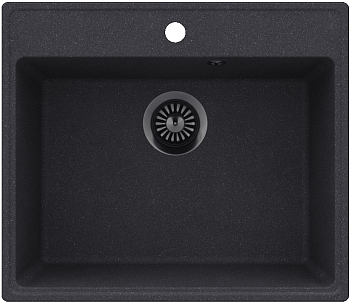 Фото товара: Maunfeld Perla 580 MFQS-580DGR, мойка, гранит, темно-серый