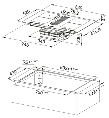 Схема встраивания