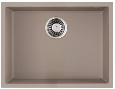 Детальное фото товара: Omoikiri Tedori 54-U-SA, мойка, гранит, бежевый