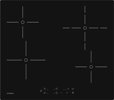 Детальное фото товара: Дарина PL E 326 B стеклокерамическая поверхность