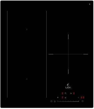 Фото товара: LEX EVI 431A BL индукционная поверхность