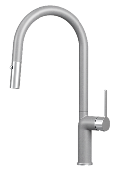 Фото товара: GRANULA 9010 смеситель, гранит, алюминиум