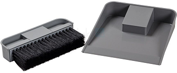 Фото товара: Ninka Vector крышка (совок+щетка) для ведра 12 л, серый