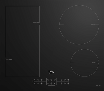 Фото товара: Beko BHI6420KFBB индукционная поверхность