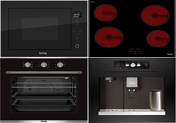 Фото товара: KORTING HK 60003 B + OKB 370 CMX + KMI 825 TGN + KCM 9830 BCG