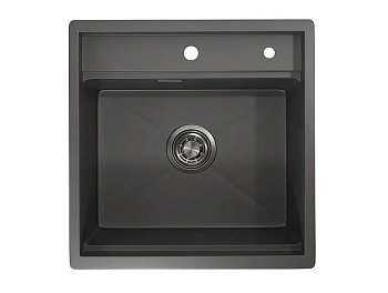 Фото товара: GRANULA 5051 мойка, нержавеющая сталь, графит матовый