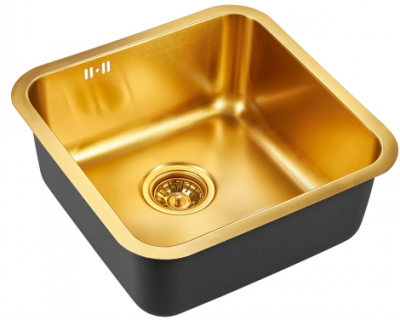 Детальное фото товара: Emar EMB-127A PVD Nano Golden, мойка, золото