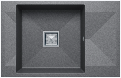 Tolero BLADE 780, мойка, гранит, грей