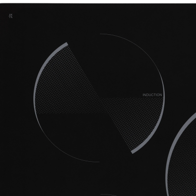 Krona OMBRA 45 BL Детальное фото товара: Krona OMBRA 45 BL индукционная поверхность