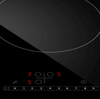 Детальное фото товара: Maunfeld AVI4533SBK индукционная поверхность