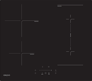 Фото товара: AKPO PIA 6094119CC BL индукционная поверхность