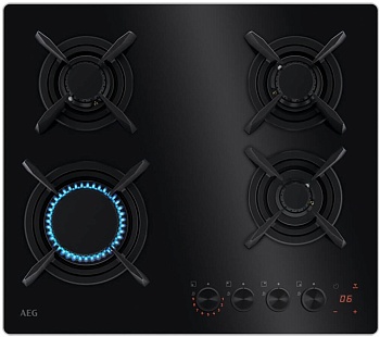 Фото товара: AEG HKB64453NB газовая поверхность