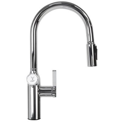 Детальное фото товара: Zigmund & Shtain ZS 2500, смеситель, нержавеющая сталь