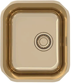 Фото товара: ALVEUS VARIANT MONARCH 40 BRONZE, мойка, нерж. сталь, бронза (в комплекте с выпуском без сифона)