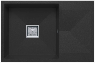 Tolero BLADE 760, мойка, гранит, уголь