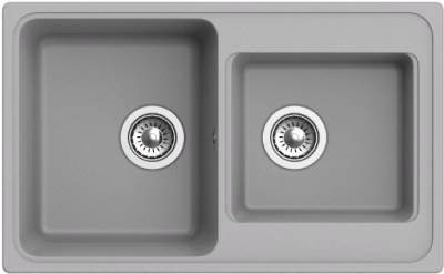 Детальное фото товара: Ewigstein Elegant E- 80D, мойка, гранит, серый металлик