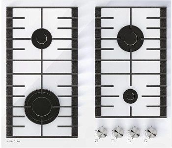 Фото товара: Krona HAGEL 60 WH газовая поверхность