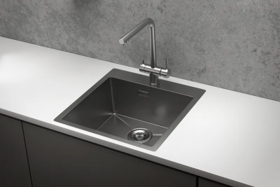 Детальное фото товара: GRANULA 5151 мойка, нержавеющая сталь, сталь сатин