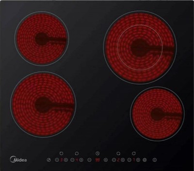 Детальное фото товара: Midea MCHF645 стеклокерамическая поверхность