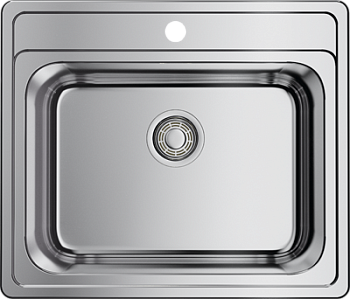 Фото товара: Omoikiri Ashi 56-IN, мойка, нерж.сталь/нержавеющая сталь