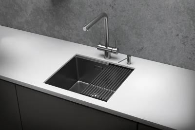 Детальное фото товара: GRANULA 5045U, мойка, нержавеющая сталь, сталь сатин