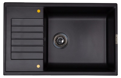 Ecoshtein RECHTECK 780.500, мойка, гранит, антрацит