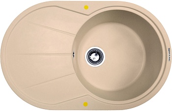 Zigmund & Shtain KREIS OV 770B, мойка, топленое молоко Фото товара: Zigmund & Shtain KREIS OV 770B, мойка, топленое молоко